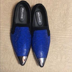 Bolano shoes sz 12 Dezzy 052 royal blue and black